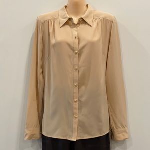 Cuyana Silk Button Down Blouse